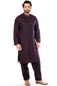 Shalwar Kameez para Hombre de Alta Calidad, Hecho a Medida, Estilo Casual, Sin Arrugas, de Secado Rápido, Diseño Moderno para Todas las Temporadas - Product Image 4