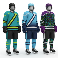 Uniforme de Hockey sobre Hielo para Equipo 2026 |   Kit de Jersey Personalizado por Sublimación |   Servicio OEM |   100% Poliéster de Secado Rápido |   Alta Calidad 180g |