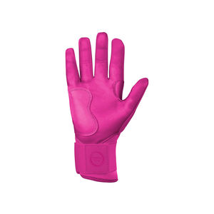 Venta caliente de cuero de cabra guantes de bateo de béisbol MOQ bajo logotipo personalizado y diseño antideslizante jóvenes y adultos guantes de bateo de puño largo - Product Image 2