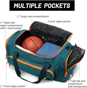 Sac à dos d'entraînement personnalisé pour le football et le basketball pour les jeunes 2025, sac de sport à vente chaude, sac de volley-ball personnalisé, sac de football personnalisé - Product Image 5