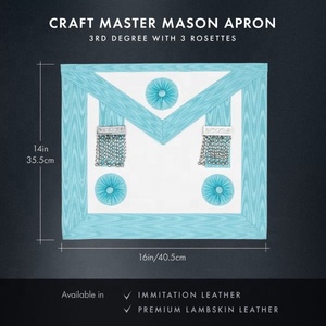 Delantal Masónico para Maestros Masones (3er Grado) - Product Image 2