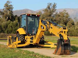 จัดส่งฟรี420F2แมว4X4ล้อแบคโฮโหลด EPA CE ได้รับการอนุมัติ Eaton กระบอกไฮดรอลิกมอเตอร์ปั๊มแกนมอเตอร์เกียร์ PLC - Product Image 2