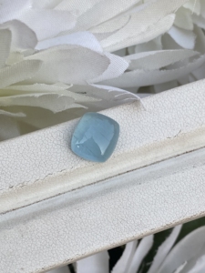 Cabujones con forma de cojín de Aguamarina natural Color superior Piedra preciosa suelta de 4,61 quilates con buen brillo para la fabricación de joyas - Product Image 2