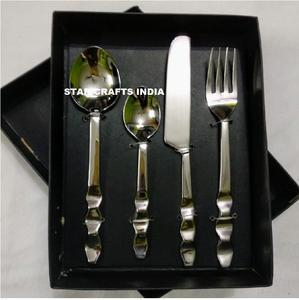 Juego de cubiertos de acero inoxidable de alta calidad superventas, 2 cucharas de servir exquisitas para cocina, decoración del hogar, fiestas de Navidad - Product Image 4