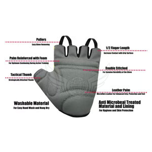 High Quality Gym Fitness <b>Glove</b> Non-Slip Half-Finger Cycling Sports <b>Gloves</b> New Arrival Gym <b>Gloves</b> - Product Image 4