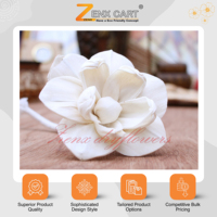 Fournisseur indien vendant des fleurs artificielles de qualité supérieure en bois de Sola écologiques pour la décoration intérieure, disponibles en différentes tailles, en promotion