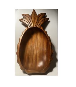 Bol en forme d'ananas en bois du fournisseur en gros du plateau de service au design d'ananas sans danger pour les aliments indiens - Product Image 3