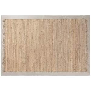 Tapis réversible en coton tissé plat géométrique Tapis écologique et minimaliste fabriqué à la main en latex pour les coins de la chambre à coucher en gros - Product Image 3