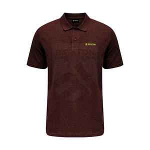 OEM personalizado hombres deportes Polos transpirable patrón sólido rendimiento Jersey tela bordada Logo sublimado para Polo Tees - Product Image 1