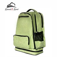 Sac à dos de sport personnalisable pour femme, avec compartiments, paillettes, bretelles arquées, poignée rétractable et fermeture éclair