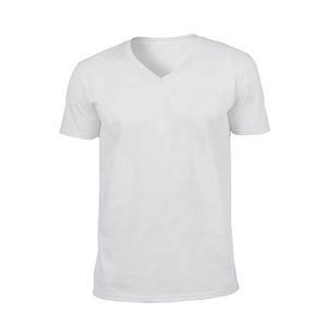 Camisetas de Cuello en V para Hombre, Tejido de Punto, 100% Algodón, Lisas, Personalizables con Logotipo, Suaves, Casuales, Básicas, de Manga Corta, al por Mayor - Product Image 5