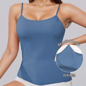 Camisetas sin mangas de algodón para mujer al por mayor, camisetas sin mangas informales de verano para mujer - Product Image 1