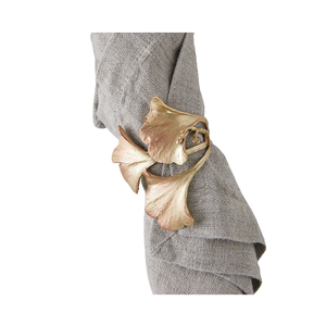 Servilletero de aluminio de color dorado para decoración de boda y mesa de comedor Juego de cuatro servilleteros a bajo precio - Product Image 6