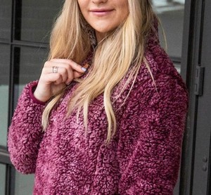 Ropa deportiva informal para mujer, chaleco de lana Sherpa ultrasuave, chaleco de tela de lana de Cachemira transpirable, uso de trabajo de invierno Vintage - Product Image 5