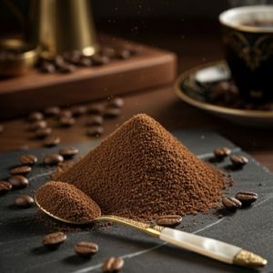 กาแฟสำเร็จรูปผงโรบัสต้าแท้ อบแห้งแบบพ่นละลายเร็ว มีคาเฟอีน รสชาติกลาง บรรจุภัณฑ์แบบขายส่ง - Product Image 4