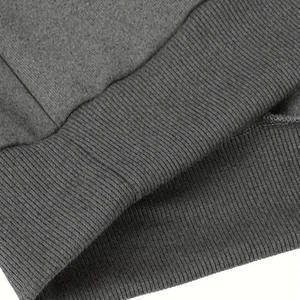 Ropa deportiva de algodón 100% de alta calidad para hombre, chándal para correr con patrón sólido para uso en invierno personalizable - Product Image 4