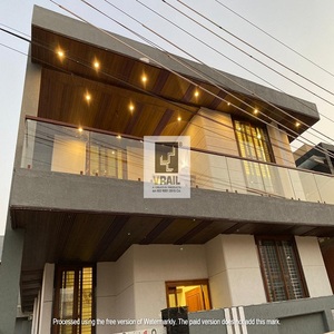 หัวจุกอลูมิเนียมสแตนเลสแบบทันสมัยเหมาะสำหรับราวระเบียงบันไดและโรงแรมใช้งานจากฟิลิปปินส์ - Product Image 2