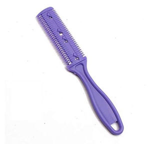 Kit de tijeras de peluquero de 7 piezas, maquinilla de afeitar de peluquero personalizada y cizalla de corte de adelgazamiento, juegos de tijeras de acero alemán de 5,5" - Product Image 4