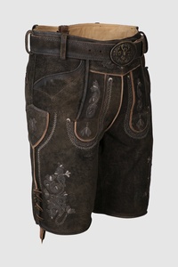 Nouveau 2025 Hommes Allemand Oktobarfest Trachten Bavarois Traditionnel Oktoberfest Hommes PERSONNALISÉ Court Kurz Lederhose pour Hommes - Product Image 2