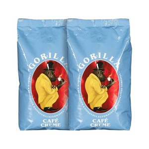 Alta calidad Gorilla Espressobohnen Super Bar Crema 1kg Premium granos de café suave Aroma rico sabor Ideal para Espresso - Product Image 2