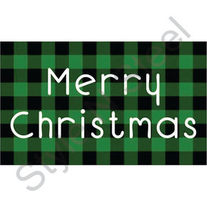 Felpudo en relieve para casa, Felpudo de color verde, precio al por mayor - Product Image 1