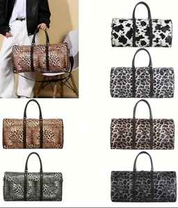 Custom logo Large Capacity Travel <b>Weekender</b> Tote <b>Bag</b> <b>with</b> <b>Shoe</b> <b>Compartment</b> Leather Duffle <b>Bag</b> - Product Image 5