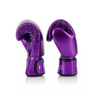 ถุงมือชกมวย Fairtex สีแดงเงา รุ่นโปร คุณภาพพรีเมียม หนังวัวแท้ สำหรับศิลปะการต่อสู้ มวยไทย และการฝึกซ้อม - Product Image 6