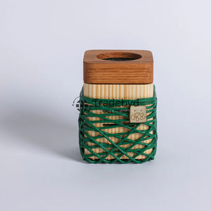 Tendance Home Decor Bakhoor Porte-encens en bois fait à la main Home Religion Brûleur d'encens Boîte souvenir - Product Image 1