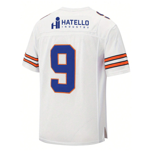 เสื้อบาสเก็ตบอลสำหรับผู้ชายผู้ใหญ่แบบกำหนดเองชื่อทีมและขนาดจำนวนรวมคุณสมบัติระบายอากาศขนาดใหญ่พิเศษ - Product Image 2