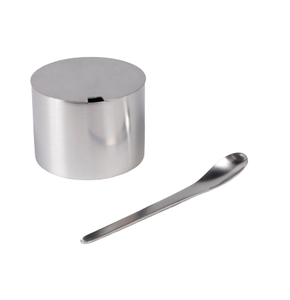 Bol à sucre en acier au design moderne, qualité supérieure, bol à sel en acier inoxydable, récipient, pot pour la fabrication en Inde - Product Image 2