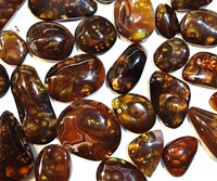 Cabochon en agate de feu mexicaine naturelle de forme fantaisie de taille Fabrication de qualité supérieure pour la fabrication de bijoux Utilisation en gros prix par le vendeur indien