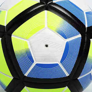 Balón de fútbol de cuero PU asequible tamaño 5 al por mayor entrenamiento a granel y partido de Fútbol cosido a máquina tamaño oficial duradero - Product Image 5