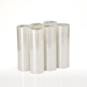 เทปกาวอะคริลิกใสกันน้ำฉีกง่ายเทปบรรจุภัณฑ์แบบด้านเดียว - Product Image 1