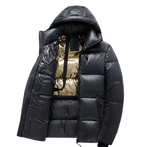 Men's Winter Coats Cotton-Padded <b>Jackets</b> <b>With</b> <b>Hood</b> & Zip Closure Available Youth Adult Sizes for Outdoor Activities Top <b>Jackets</b> - Product Image 1