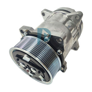JCB คอมเพรสเซอร์ AC สำหรับรถขุดคอมเพรสเซอร์เครื่องปรับอากาศ10PK 5H14-6656 12V - Product Image 5