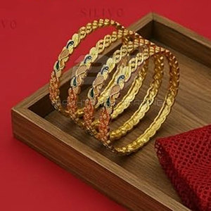Joyería de Moda para Uso Diario, Brazaletes Clásicos Lisos para Mujer, Joyería Ligera al por Mayor, Personalizable - Product Image 3