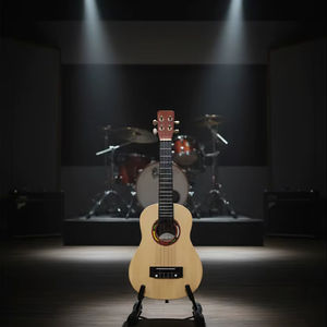 Ukelele Soprano SOLOBEAT de 21 Pulgadas para Principiantes, 4 Cuerdas, Acústico, de Caoba, Acabado Barnizado/Pulido, Cuerdas de Nailon - Product Image 1