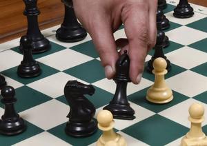 Jeu d'échecs de la série Premium Staunton, pièces d'échecs professionnelles en plastique, noir et blanc, roi de 3,75 pouces - Product Image 4