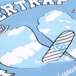 Veste de baseball universitaire de haute qualité fabriquée par un fabricant OEM, veste varsity en cuir avec patchs brodés en chenille pour hommes - Product Image 3