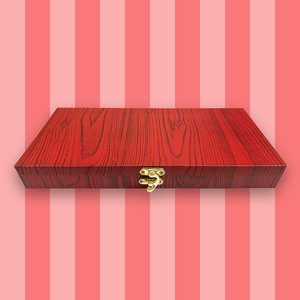 Boîte en bois rouge Vente chaude Cadeaux et artisanat Boîtes en bois Panneaux muraux fabriqués en Inde - Product Image 6