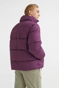 แจ็กเก็ตขนเป็ดกันลมของผู้ชาย2025แฟชั่นใหม่ล่าสุดหุ้มฉนวนเพื่อความอบอุ่น - Product Image 3