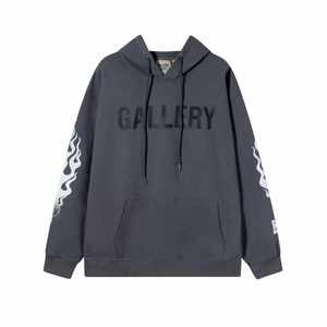 custom High Quality Brand Dept Loose Gallery Hoodie Sweatshirts Unisex Oversized <b>Pullover</b> <b>Men</b> Heavyweight Hoodie - Product Image 4