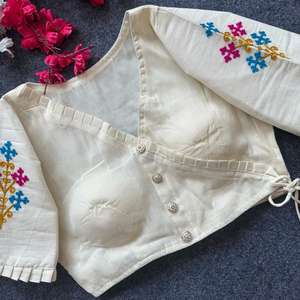 Blousewala khadi cotton Wholesale Blouse manufacturers in india - Product Image 1