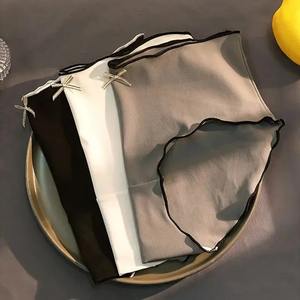 กางเกงชั้นในสตรีแบบพรีเมี่ยมระบายอากาศได้ดีมีสไตล์กางเกงผ้าฝ้าย100% ปรับแต่งกางเกงชั้นใน - Product Image 2