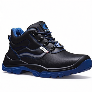 Botas de Seguridad ANKLAM S3 FO SR ESD EN20345 Negras/Azules Talla 43 Ancho 10.5 cm - Product Image 2