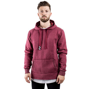 เสื้อฮู้ดแบบสวมศีรษะสำหรับผู้ชายโอเวอร์ไซส์ผ้าฝ้าย100% เทอร์รี่มีฮู้ดโอเวอร์ไซส์ - Product Image 3