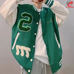 Logotipo personalizado béisbol Letterman Varsity chaquetas fabricantes de ropa chaqueta de béisbol personalizada - Product Image 5