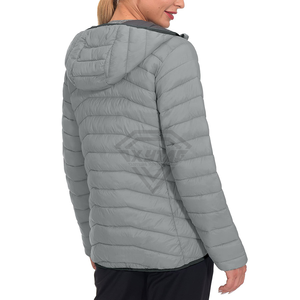 Veste matelassée pour femme, taille moyenne, doudoune d'hiver, manteau tendance matelassé, vêtement d'extérieur confortable et chaud, doudoune - Product Image 4