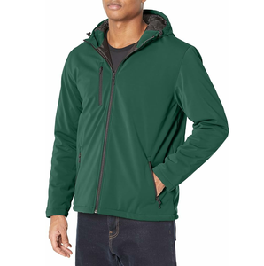 Chaqueta blanda para senderismo al aire libre personalizada para hombre, chaqueta blanda ligera e impermeable transpirable para hombre - Product Image 2