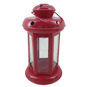 Linterna estilo MARCO DE Metal y vela de cristal linterna Venta caliente personalizado hecho a mano decoración del hogar velas linternas - Product Image 1